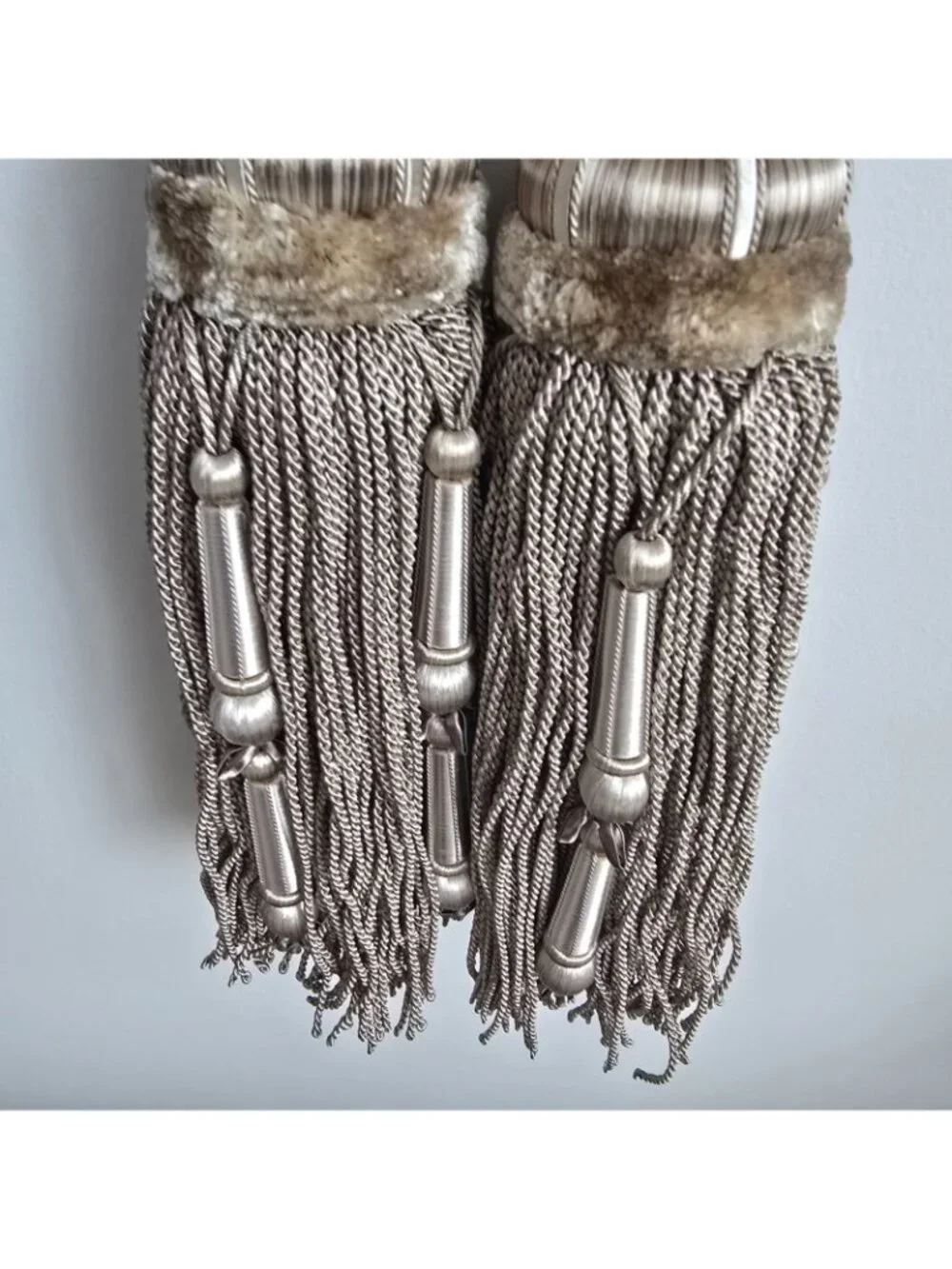 Margaux Double Tassel Tieback Samuel & Sons Passementerie